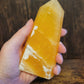 Orange Calcite Tower