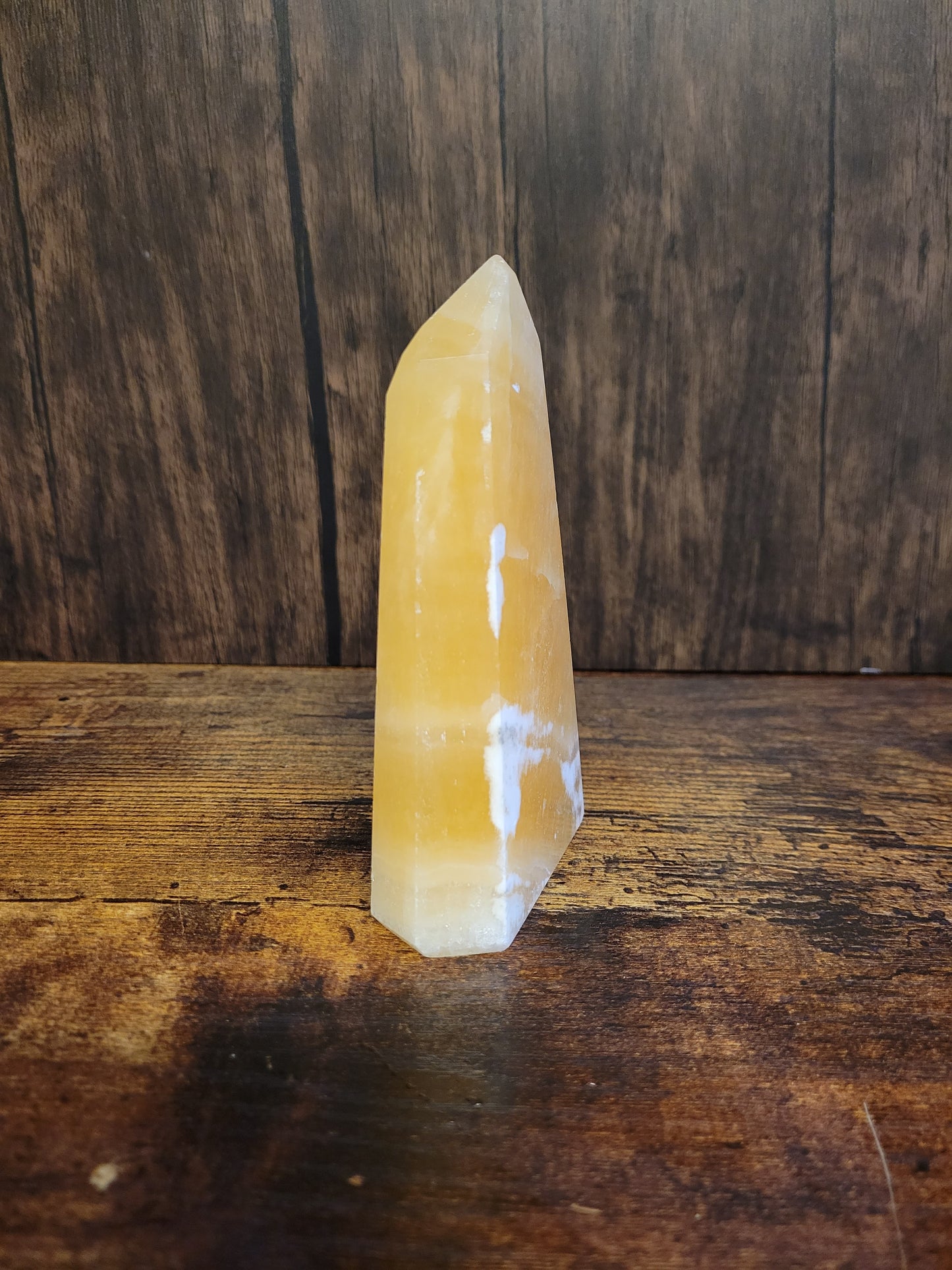 Orange Calcite Tower