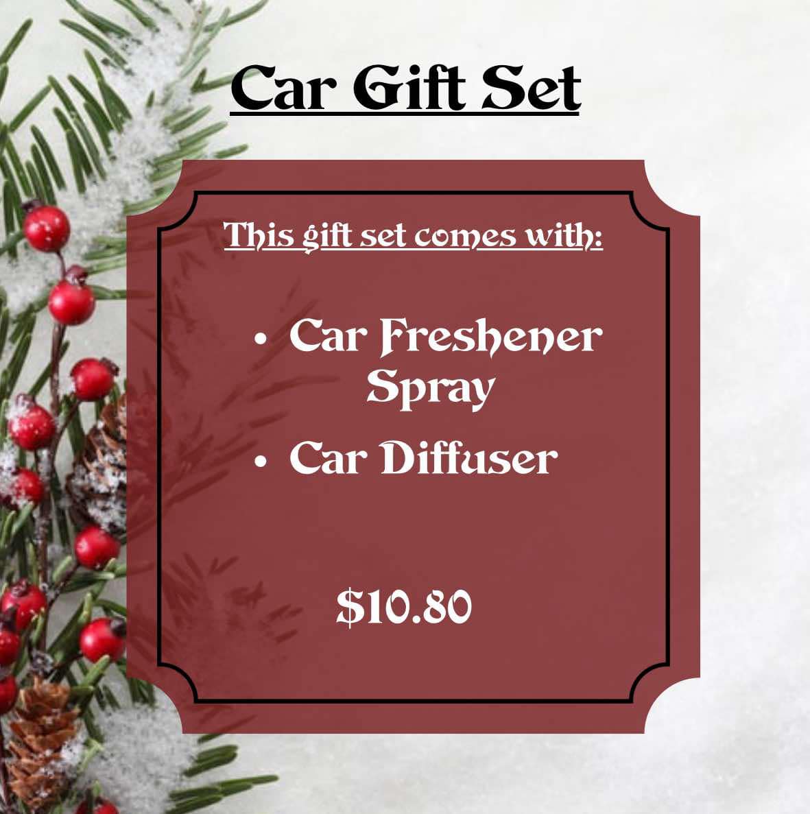 Car Gift Set