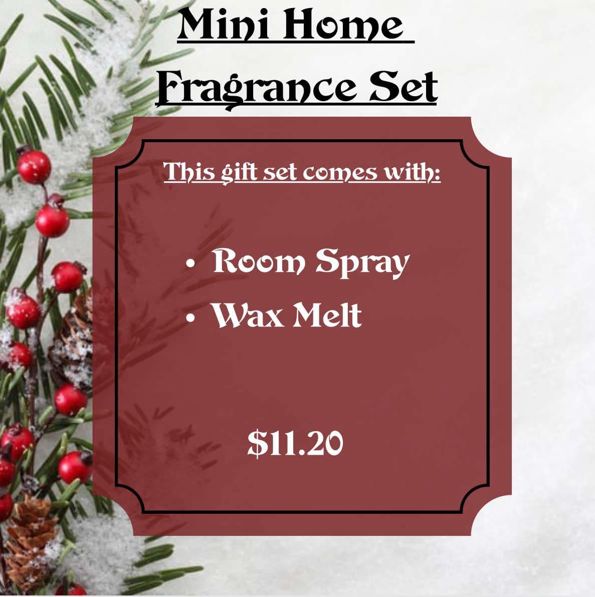 Mini Home Fragrance Set