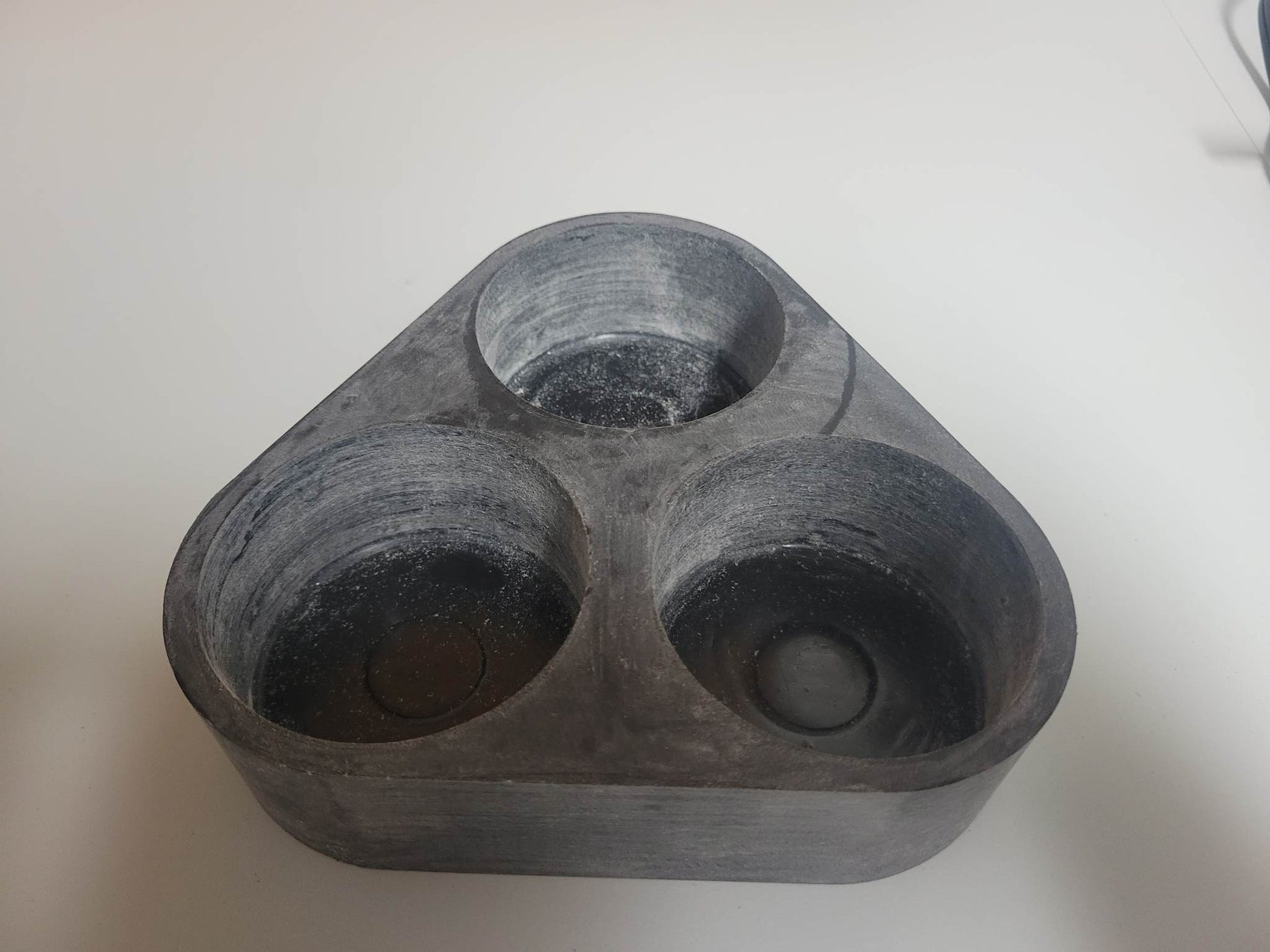 Triple 4oz candle mold