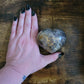 Black Moonstone Heart