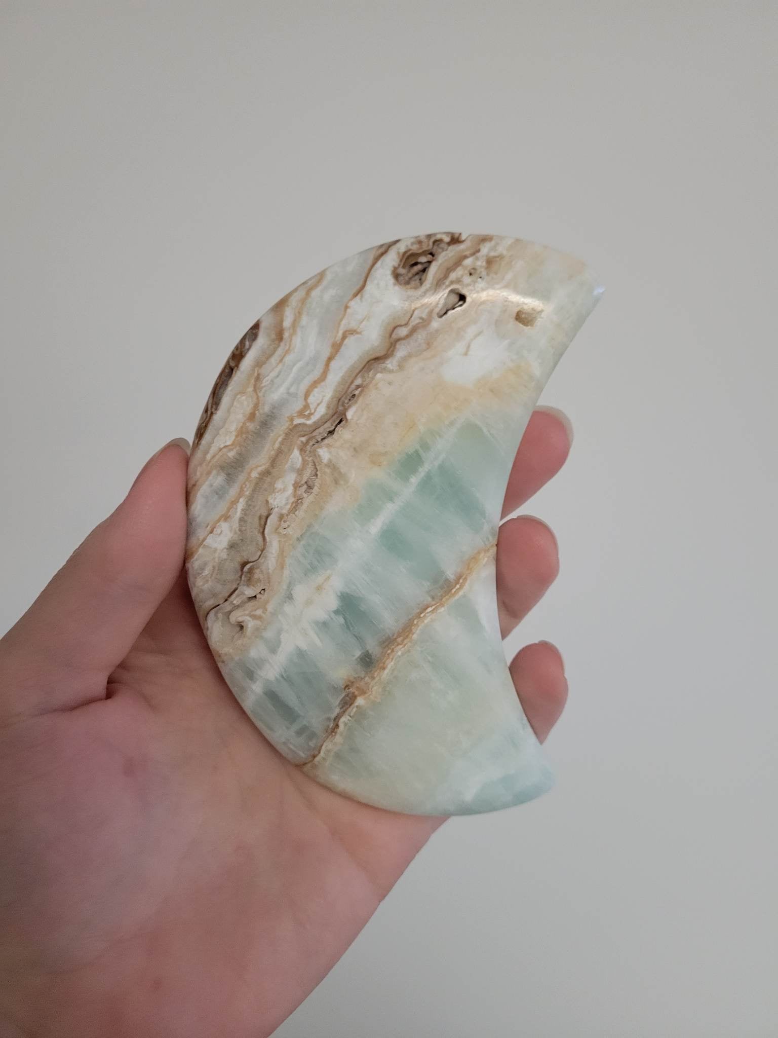 Caribbean Calcite Moon