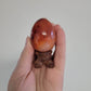 Carnelian Egg & Stand