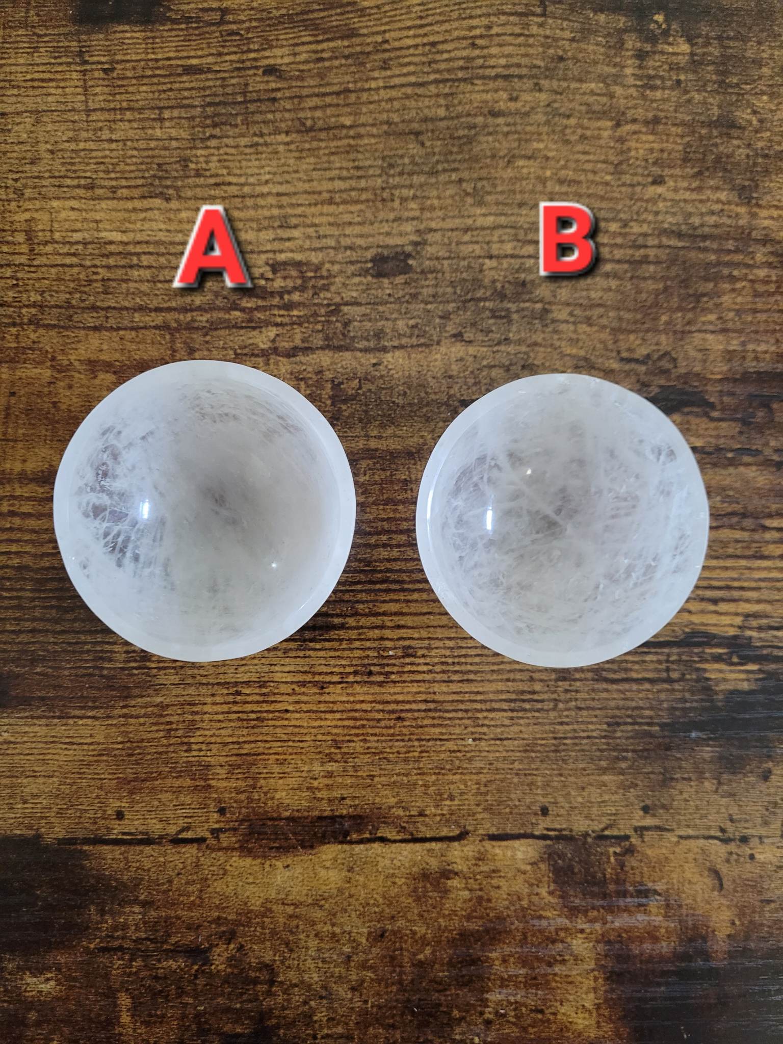 Clear Quartz Bowls