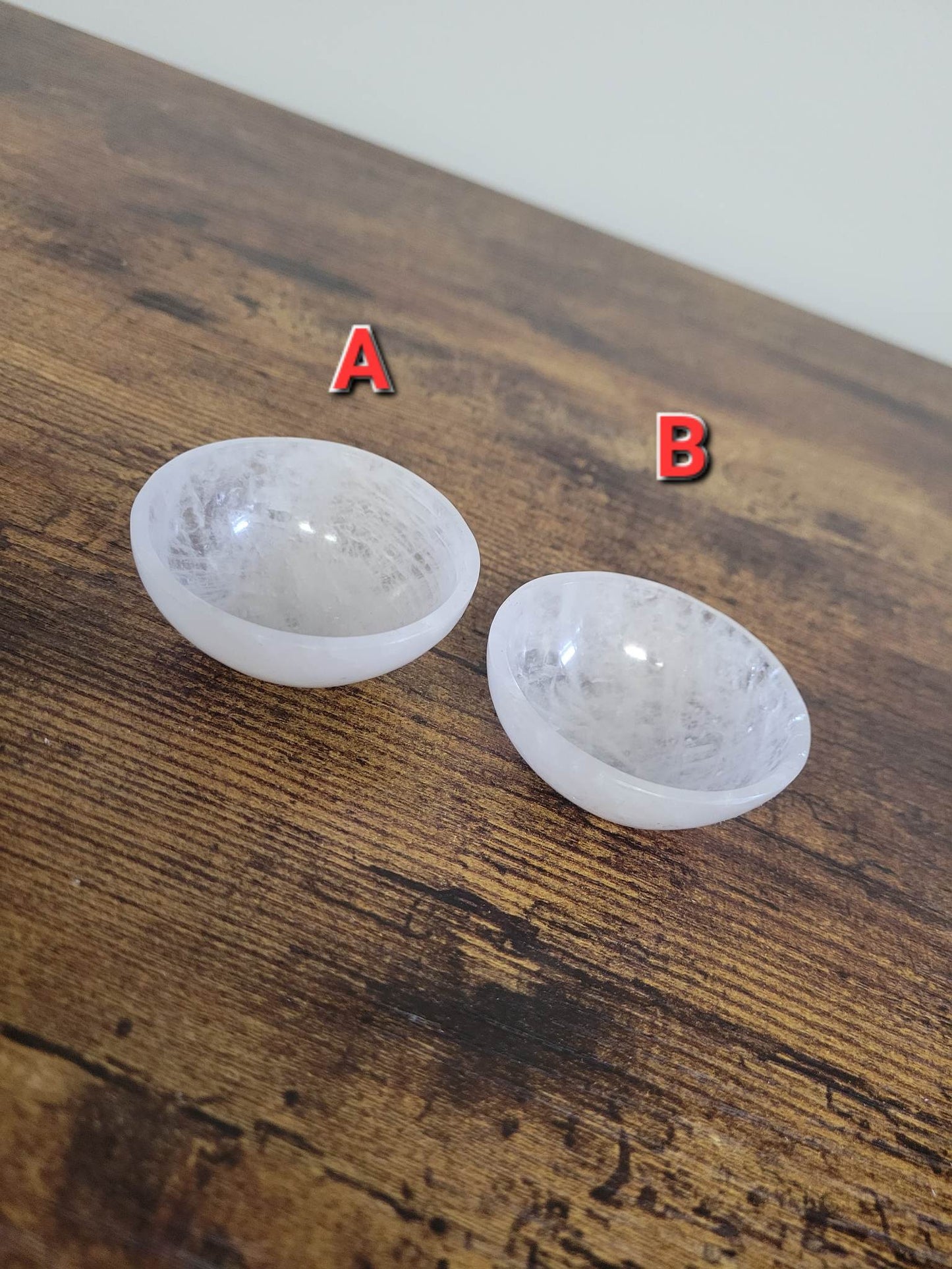 Clear Quartz Bowls