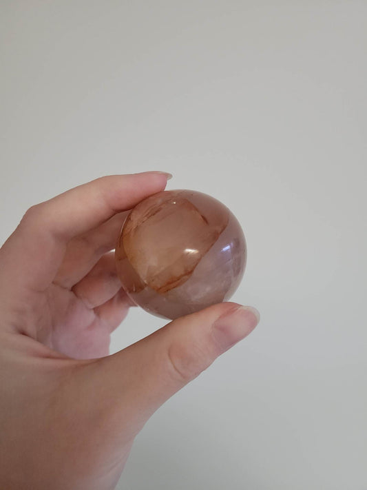 Fire Quartz Sphere