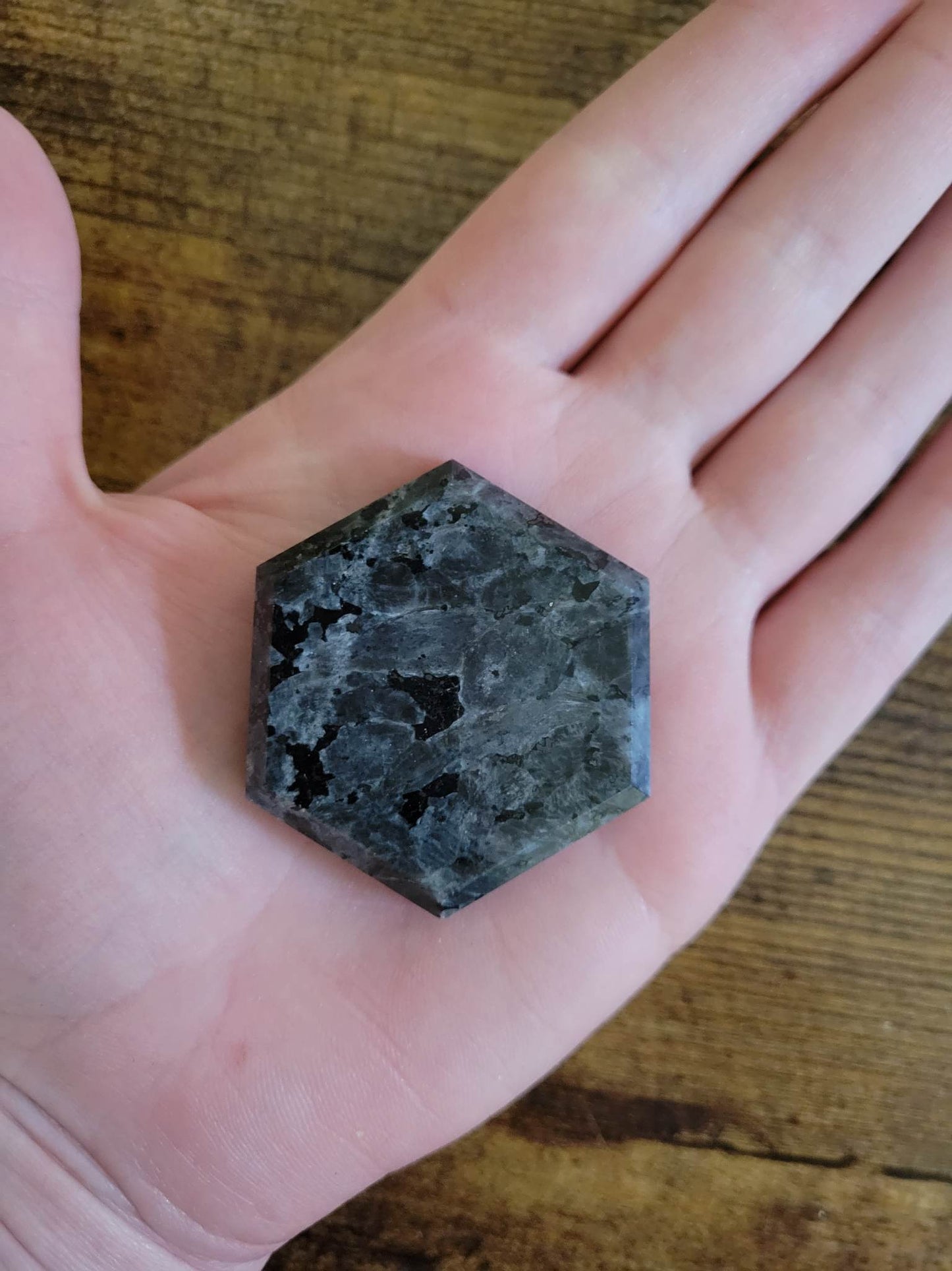 Hexagonal Larvikite