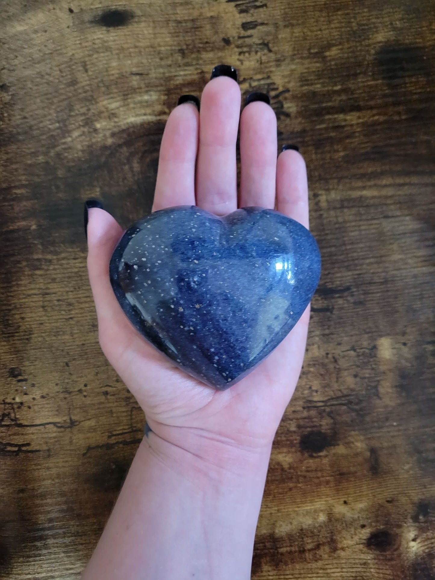 Lazulite Heart